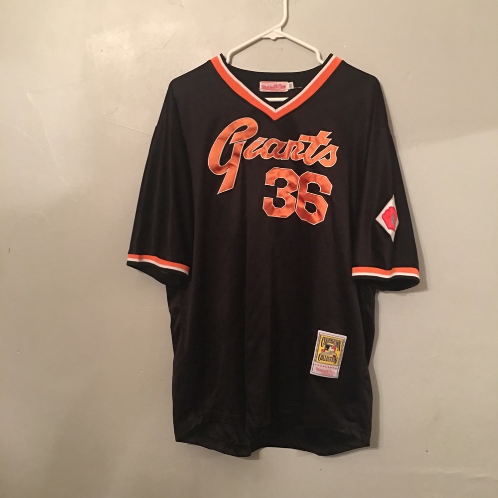 Mitchell and Ness SF giants Gaylord Perry jersey